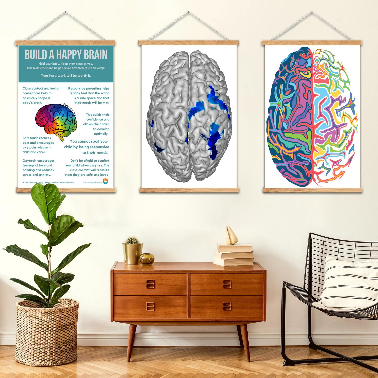 Art Print Framed - Poster Seni Kanvas Lukisan Dinding Berbingkai