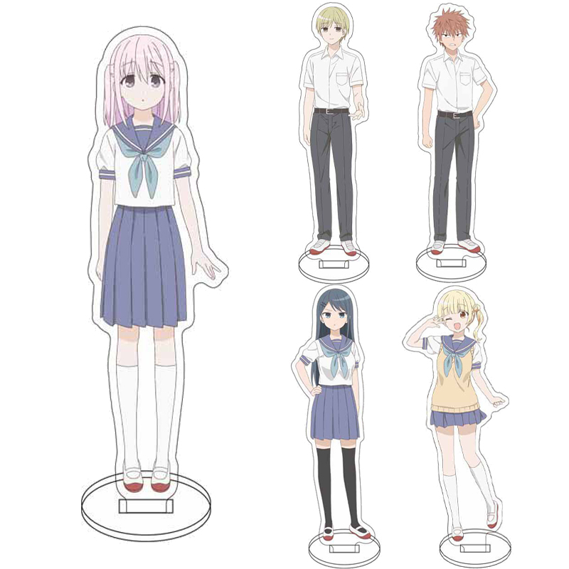 Acrylic Stand Figure - 16CM Anime Kashiwada yang Tidak Berwajah