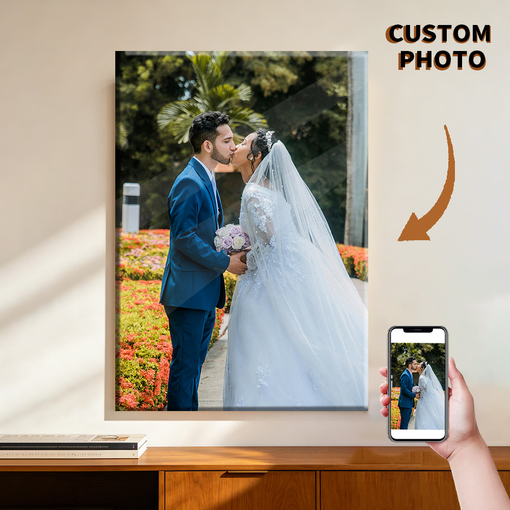 Art Print Framed - 1 Buah Foto Kustom di Atas