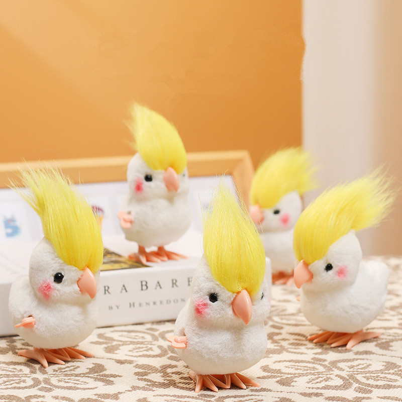Plush Doll Anime - Boneka Plushie INS Kawaii Jumping Parrot