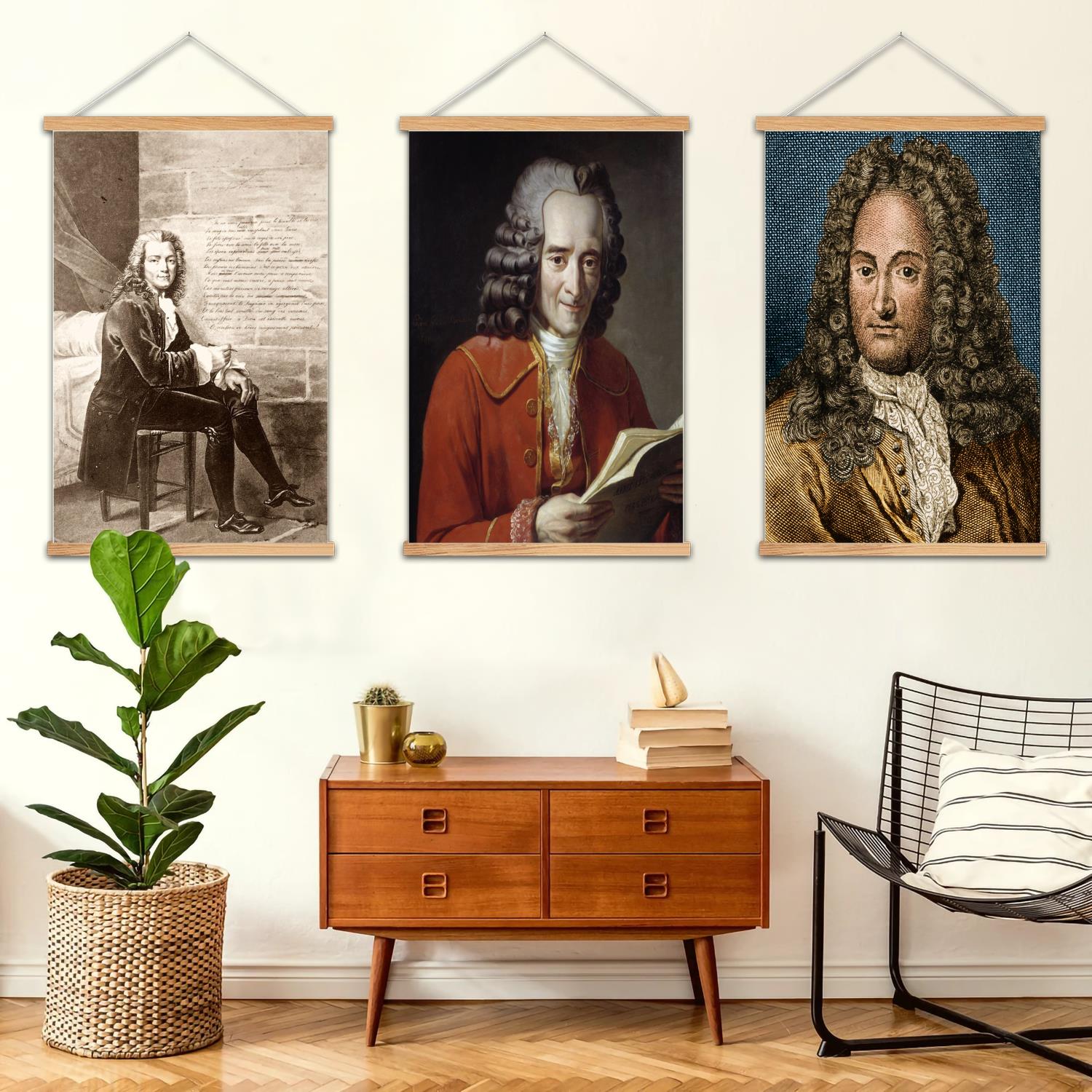 Art Print Framed - Poster Seni Kanvas Lukisan Dinding Berbingkai