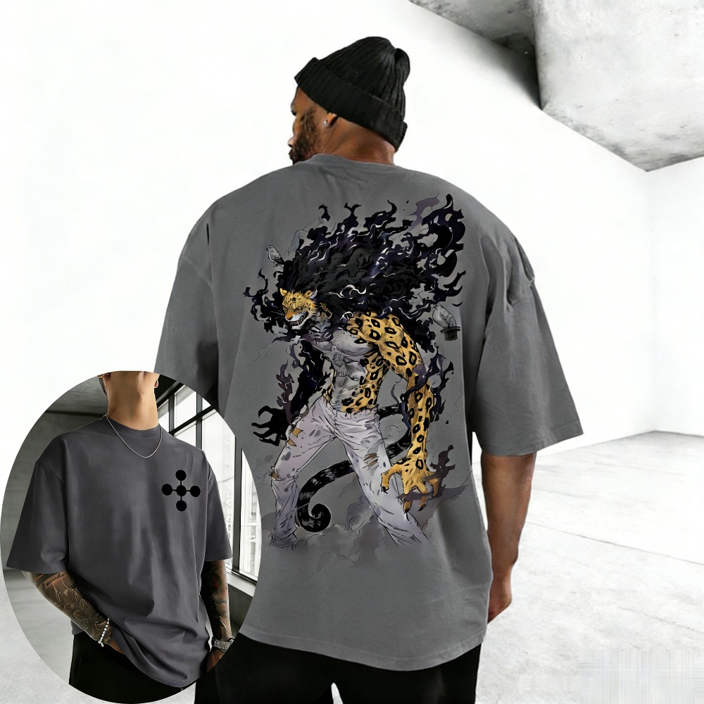 Anime Merchandise Store In Japan - Kaos Katun Unisex Rob Lucci One
