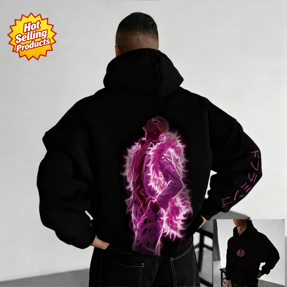 Hoodie One Piece Donquixote Do - Anime Merchandise Store In Japan ulasan dan harga
