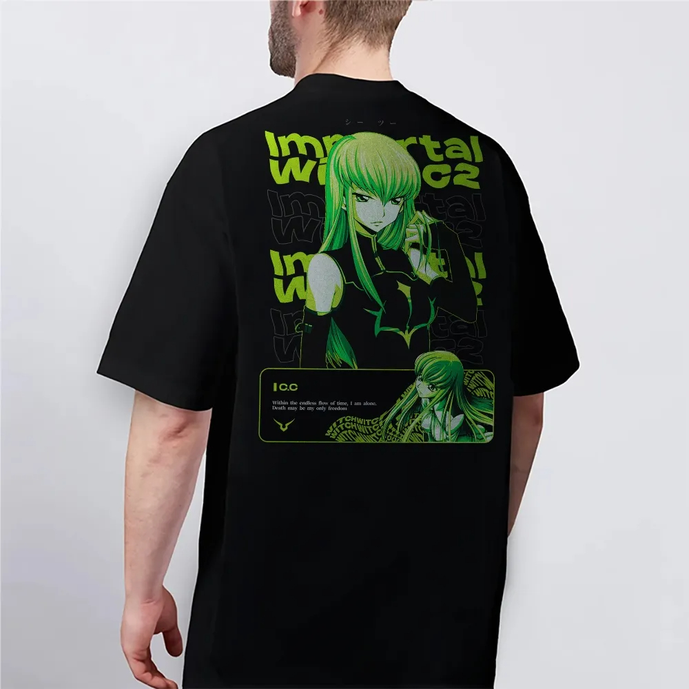 Kaos Code Geass Baru C.C. Kaos - Anime Merchandise Store In Japan ulasan dan harga
