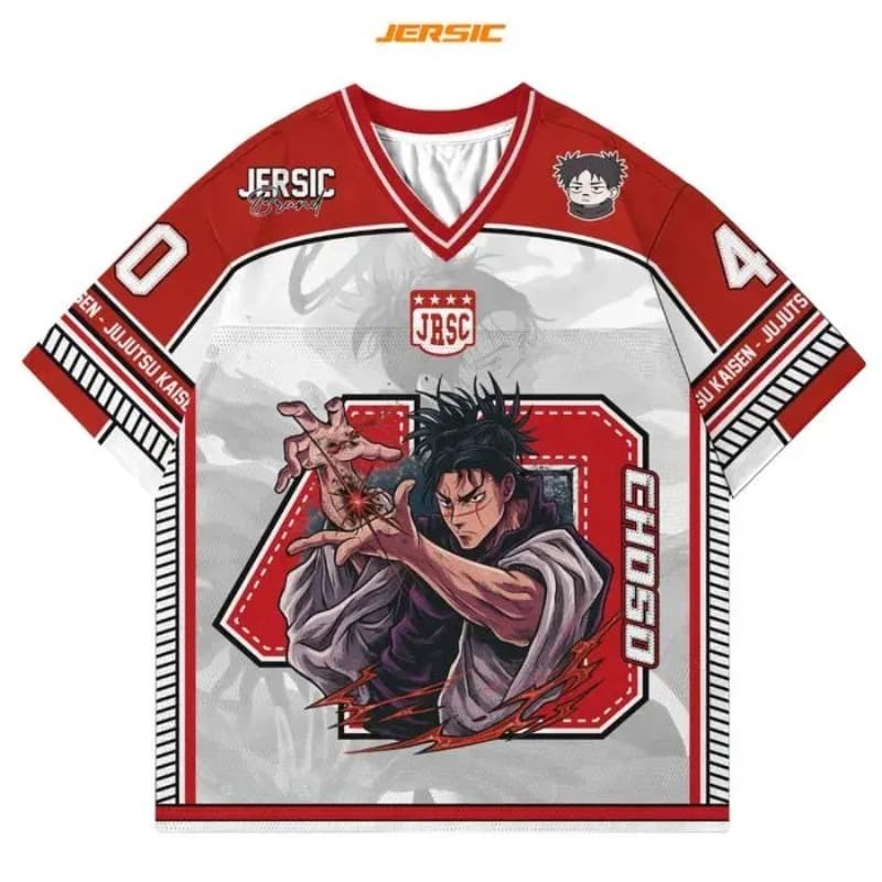Kaos Jersey Print Anime Jujuts - Anime Merchandise Women ulasan dan harga