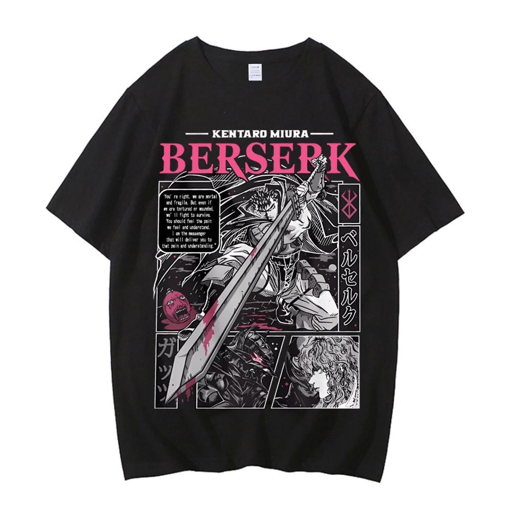 Kaos Anime Berserk Musim Panas - Anime Merchandise Store In Japan ulasan dan harga
