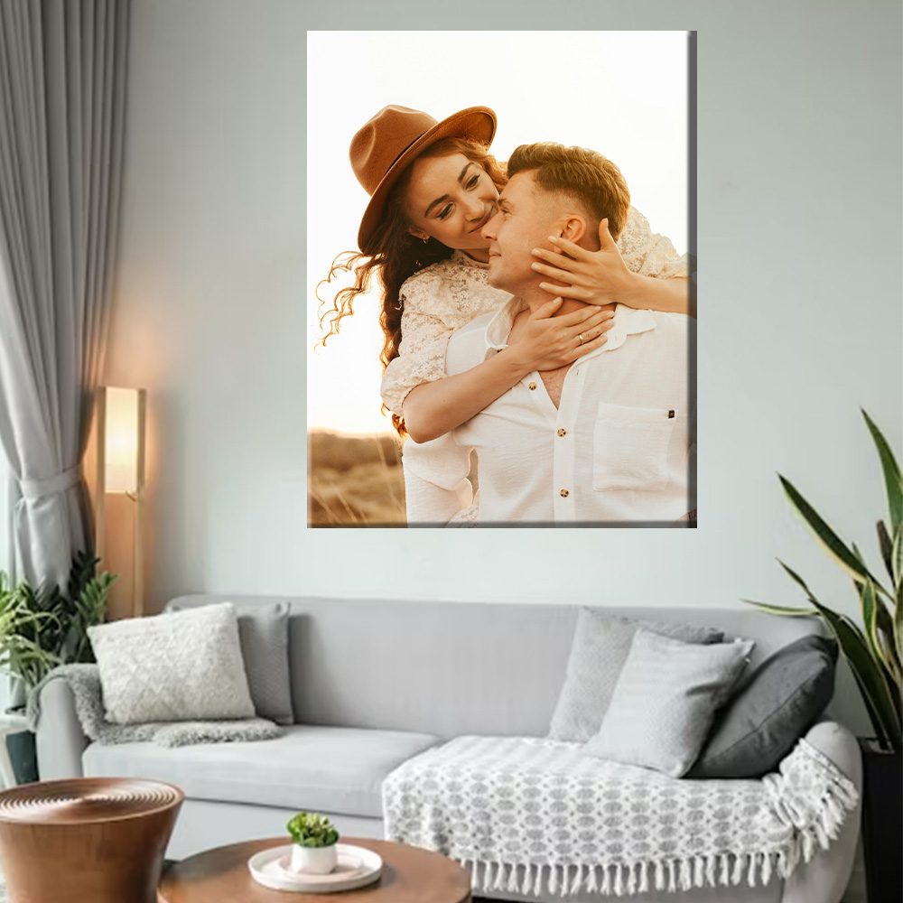 1 Buah Foto Kustom di Atas Kan - Art Print Framed ulasan dan harga