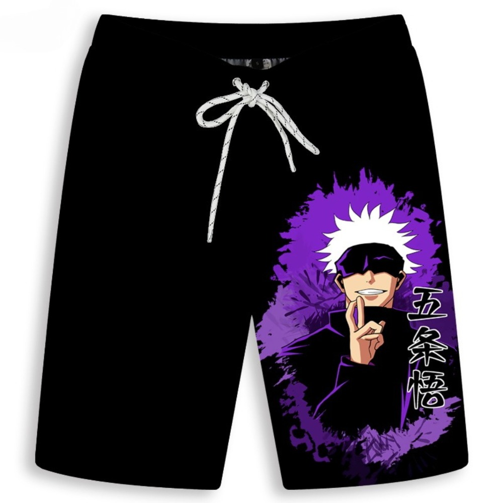 Celana Pendek Pria Gojo Satoru - Anime Merchandise Store In Japan ulasan dan harga