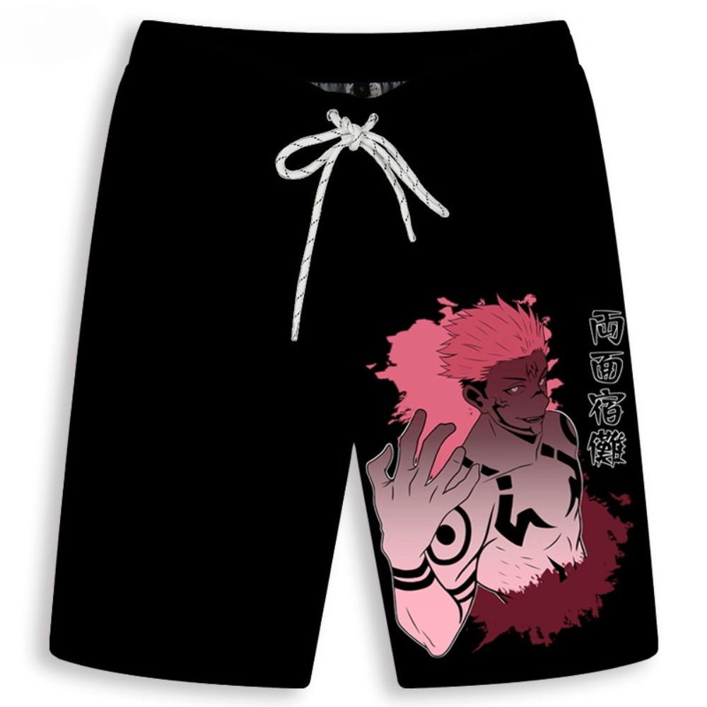 Celana Pendek Pria Gojo Satoru - Anime Merchandise Store In Japan ulasan dan harga