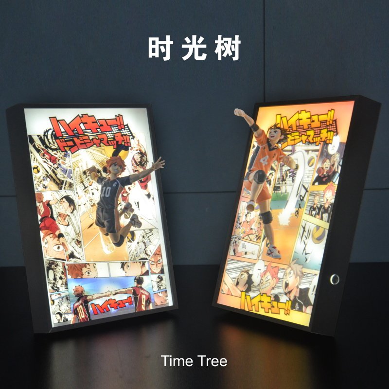 Haikyuu!! Lukisan Cahaya 3D 21 - Anime Merchandise Haikyuu ulasan dan harga