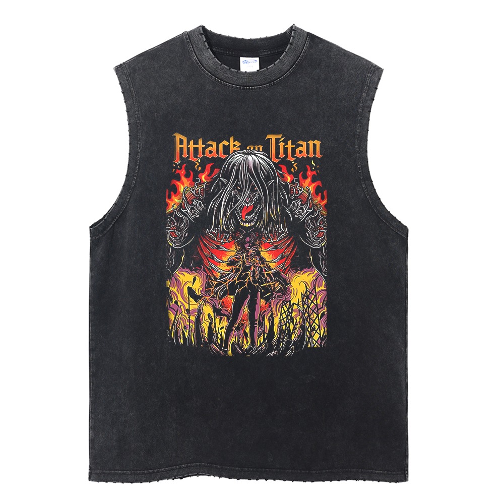 Rompi Gym Pria Attack on Titan - Anime Merchandise Store In Japan ulasan dan harga