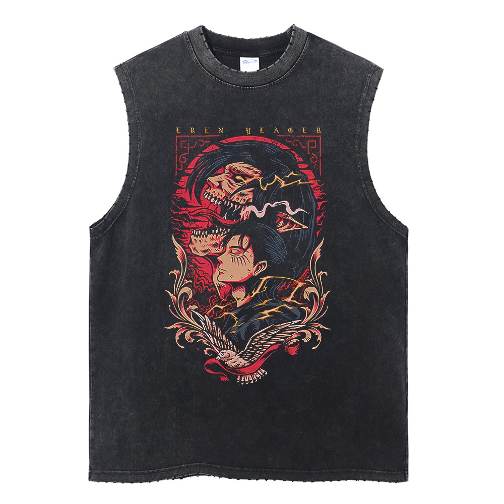 Rompi Gym Pria Attack on Titan - Anime Merchandise Store In Japan ulasan dan harga