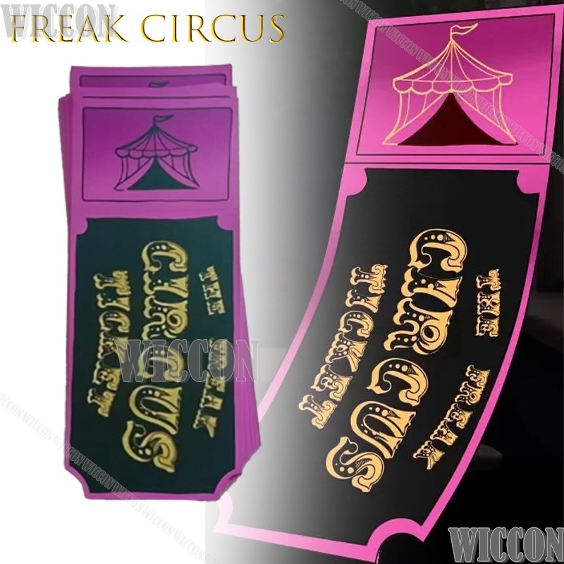 Kartu Tiket Freak Circus Merah - Anime Merchandise Women ulasan dan harga