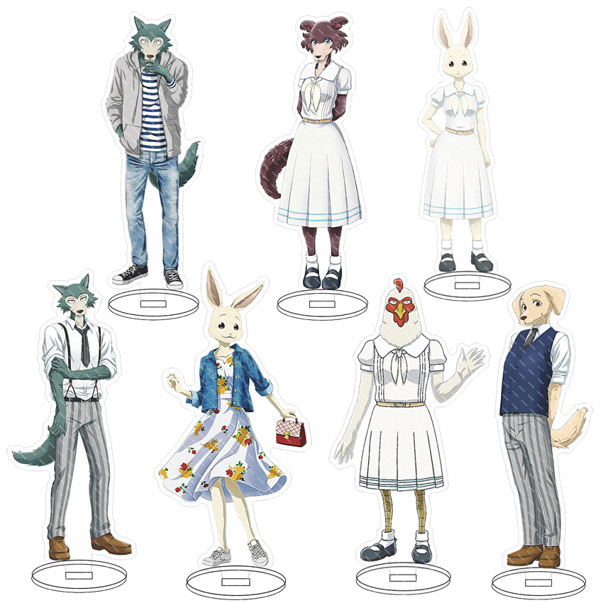 16CM Anime BEASTARS Legoshi Lo - Acrylic Stand Figure ulasan dan harga
