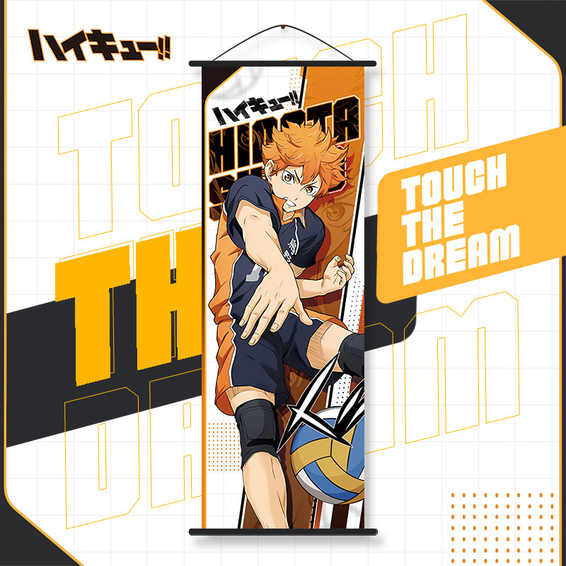 Haikyuu!! Poster Gulung Dindin - Anime Merchandise Haikyuu ulasan dan harga