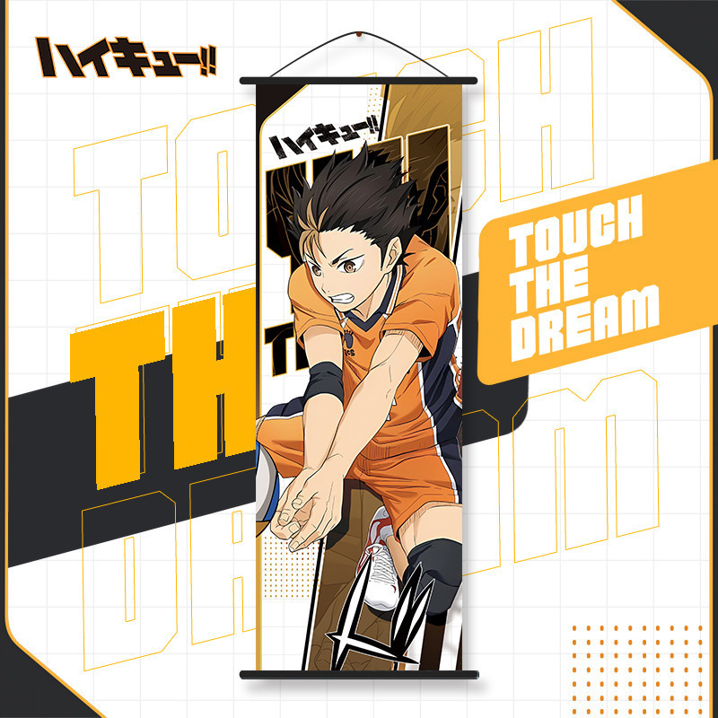 Haikyuu!! Poster Gulung Dindin - Anime Merchandise Haikyuu ulasan dan harga