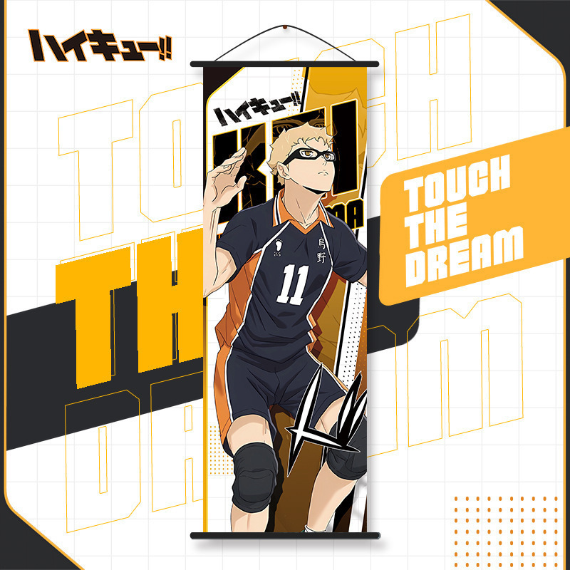 Haikyuu!! Poster Gulung Dindin - Anime Merchandise Haikyuu ulasan dan harga