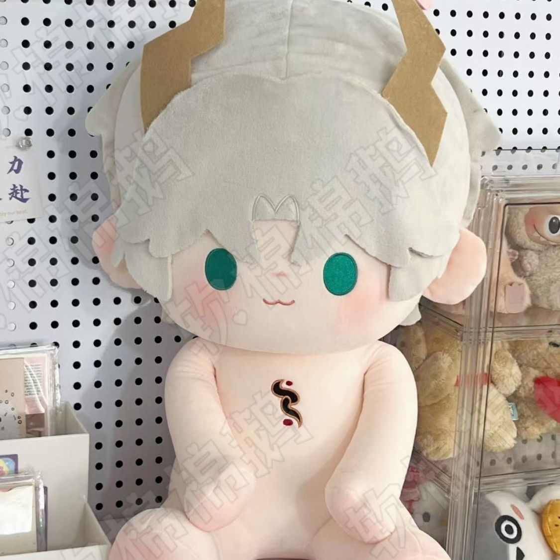 Boneka kapas duduk 40cm atribu - Anime Merchandise Women ulasan dan harga