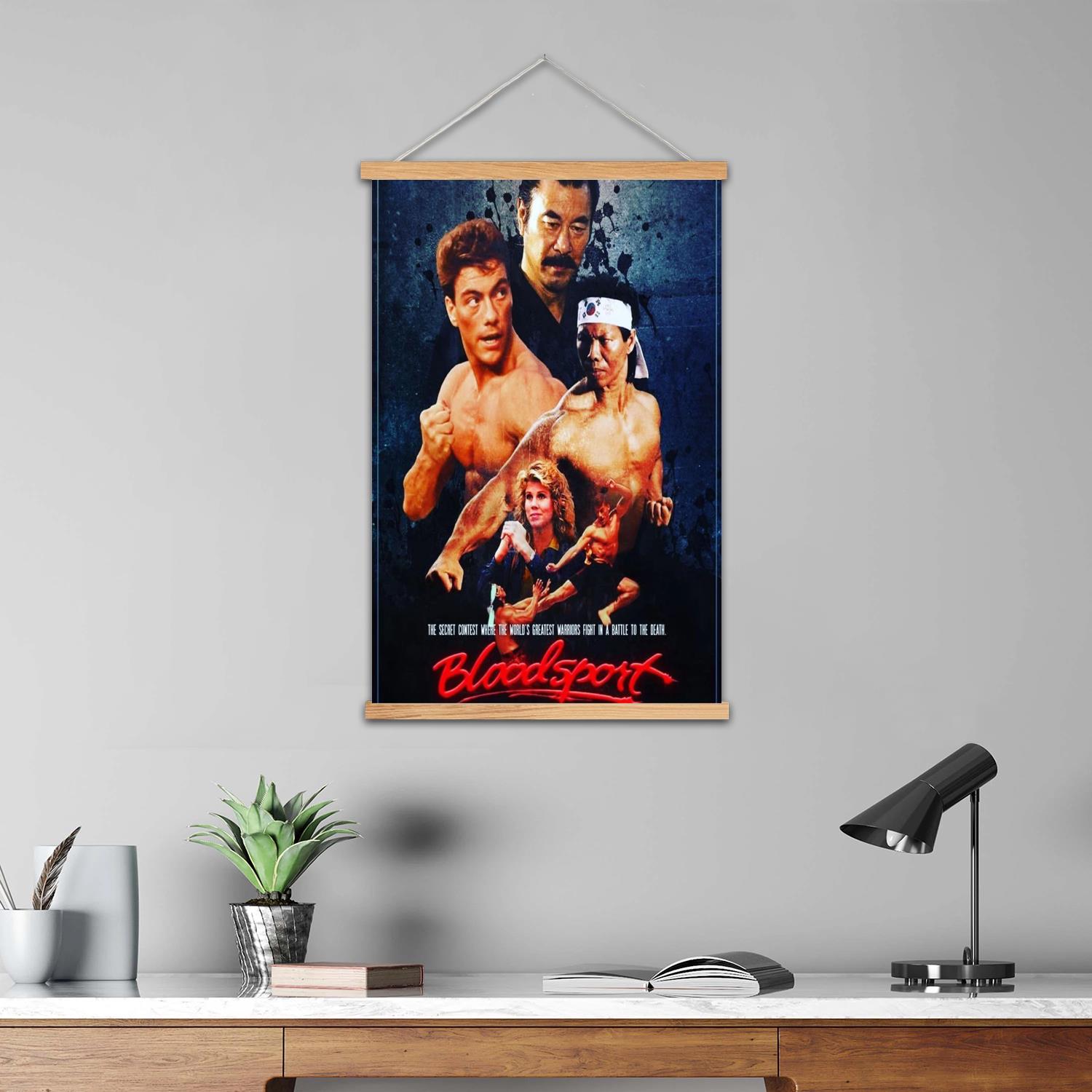 Poster Seni Kanvas Lukisan Din - Art Print Framed ulasan dan harga