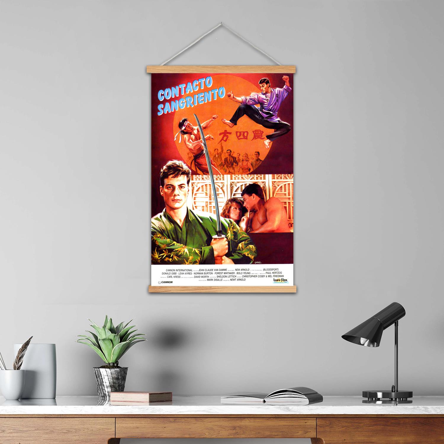 Poster Seni Kanvas Lukisan Din - Art Print Framed ulasan dan harga