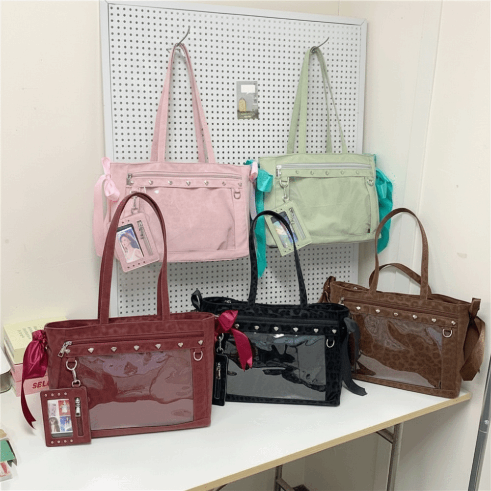 Tas Selempang Transparan PVC H - Anime Merchandise Women ulasan dan harga