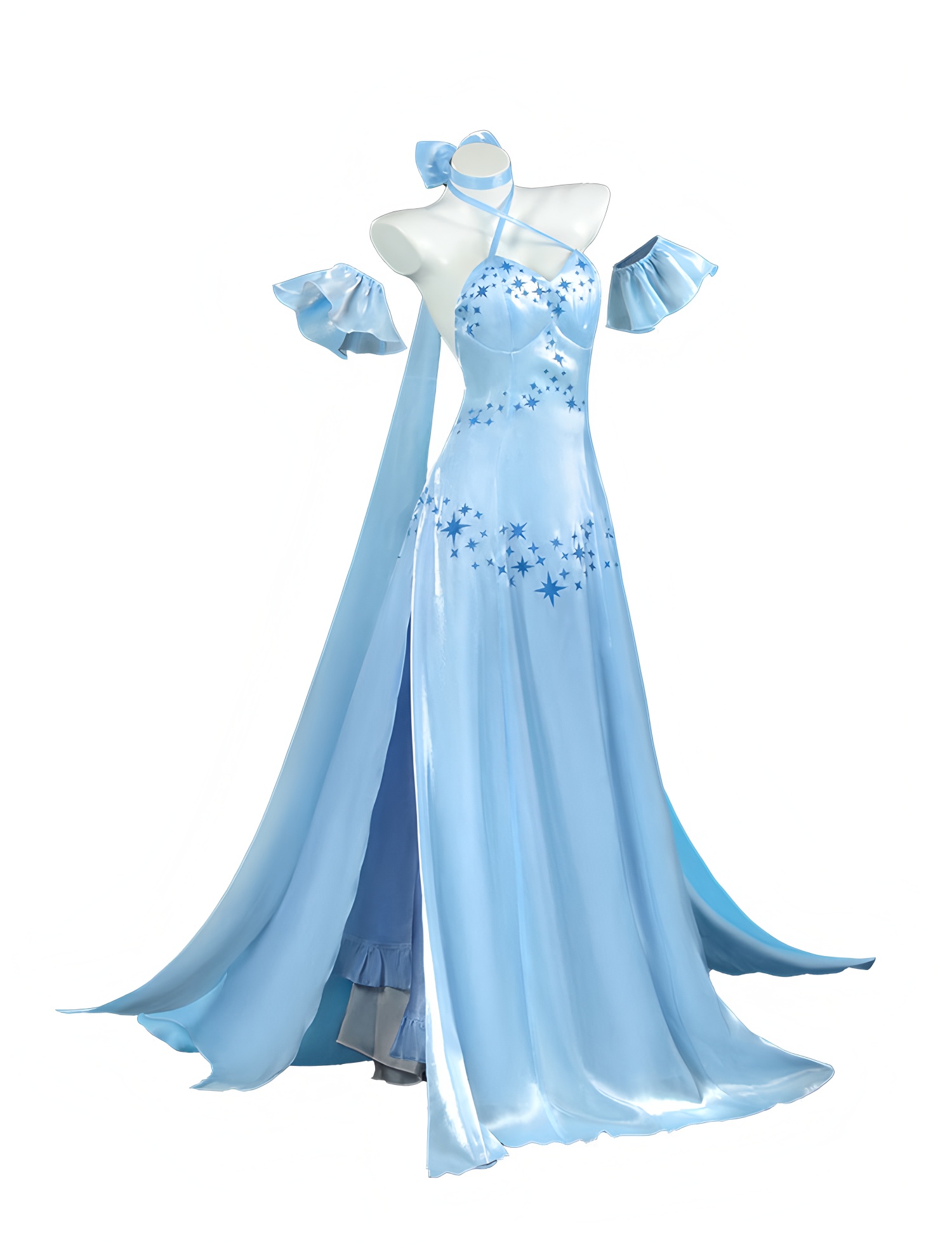 Kostum Cosplay Game Re:Zero Em - Anime Merchandise Women ulasan dan harga