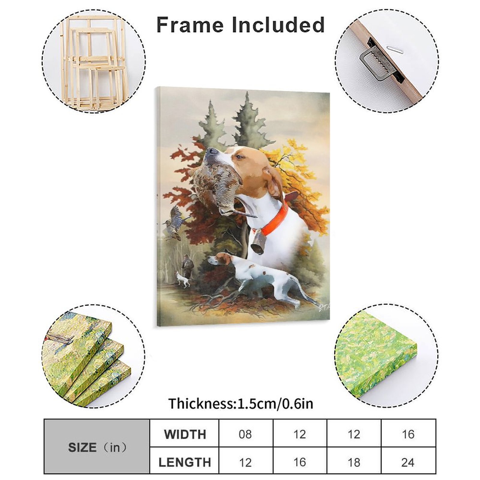 Lukisan Kanvas Seni Berburu Ka - Art Print Framed ulasan dan harga
