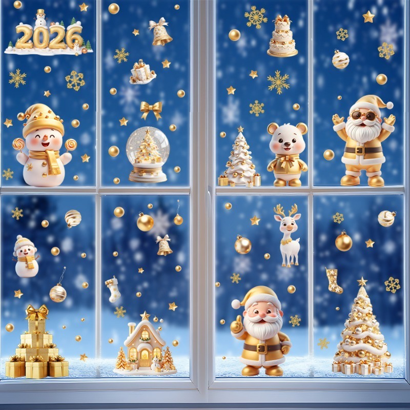 6 Lembar Stiker Natal dengan B - Sticker Sheet Set ulasan dan harga