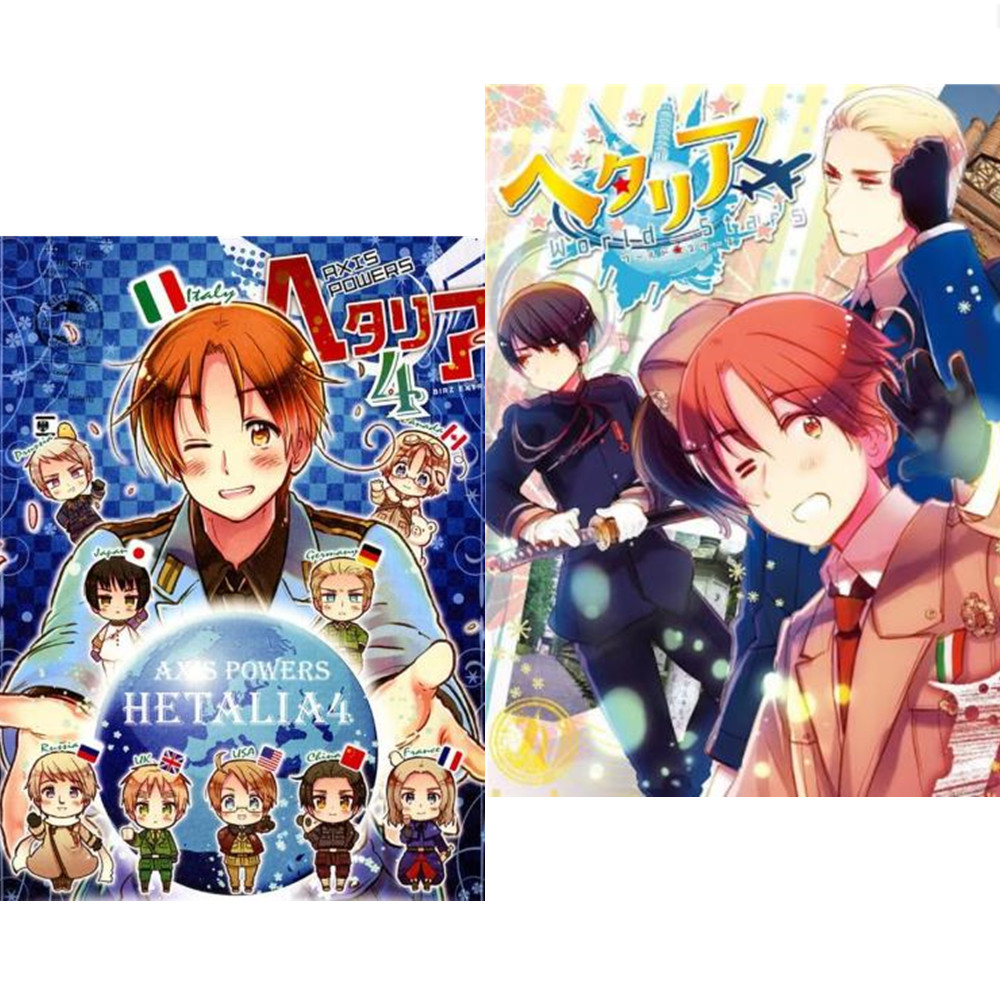 1 Pak Stiker Anime Axis Powers - Sticker Sheet Set ulasan dan harga