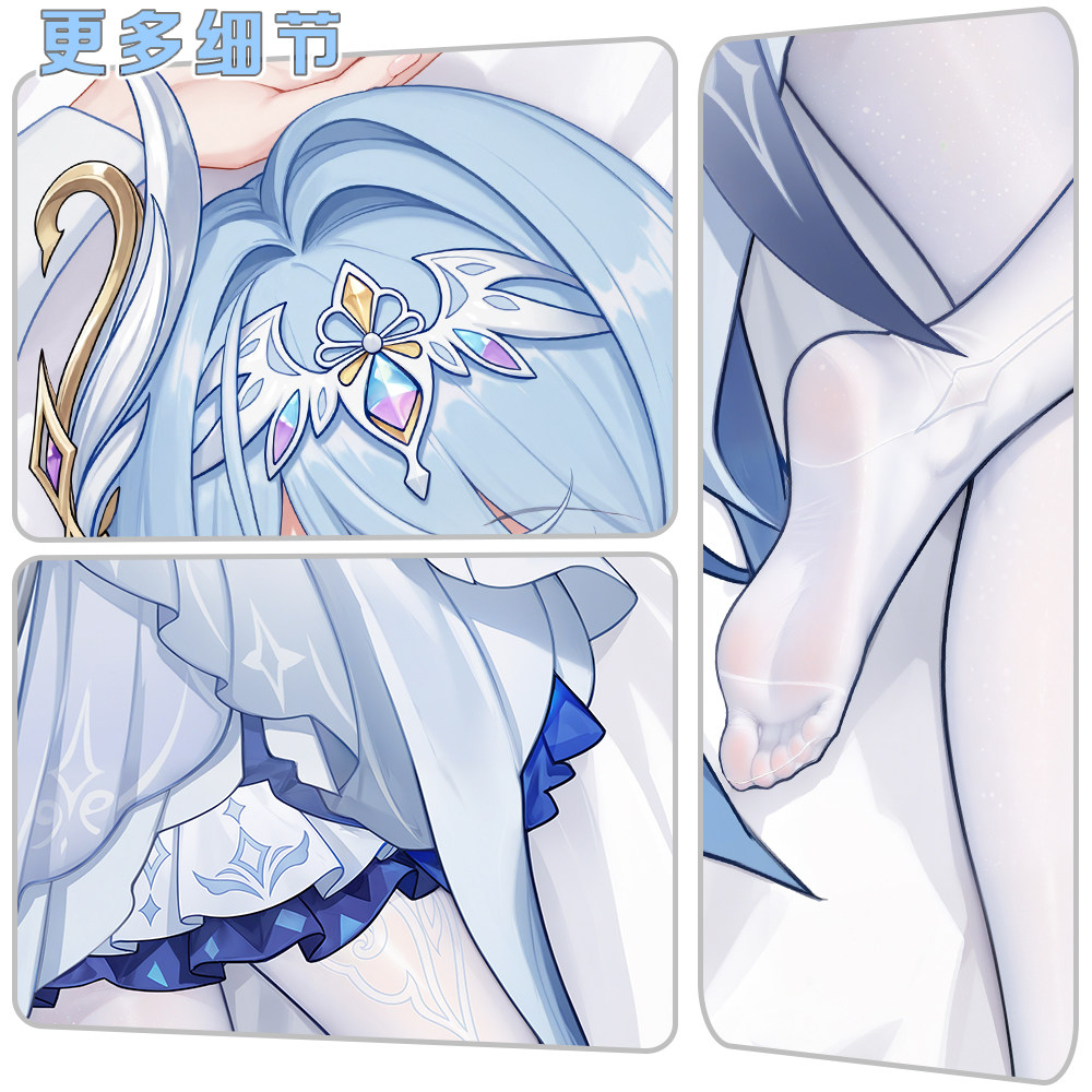 Genshin Impact Odette Figur Se - Body Pillow Cover ulasan dan harga