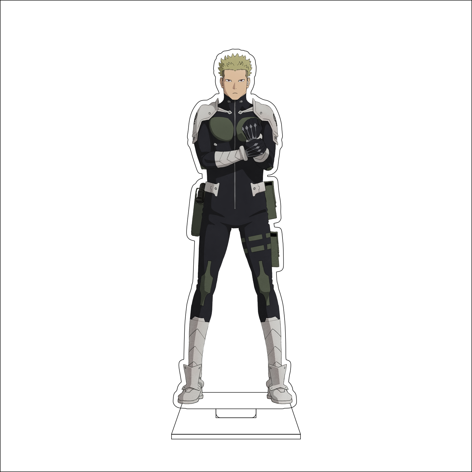 16CM Anime Kaiju No.8 Cosplay  - Acrylic Stand Figure ulasan dan harga