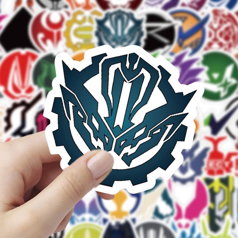 60 Lembar Stiker Logo Kamen Ri - Sticker Sheet Set ulasan dan harga